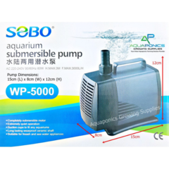 wp-5000 Bomba sumergible