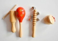 Kit de instrumentos musicales x 4