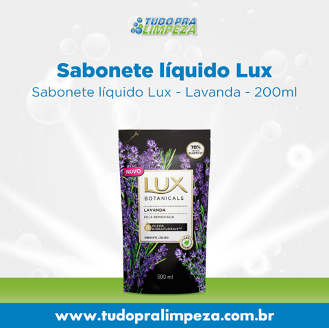 Sabonete líquido lux refil 200ml
