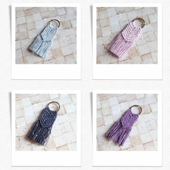 Imagem do 10 Mini Chaveiros | Macrame | Mermaid