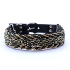 Coleira pet Vime em paracord trançada - comprar online