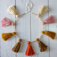 Varal Franjas, Tassel | 9 franjas | 1,10m | Fosco - comprar online