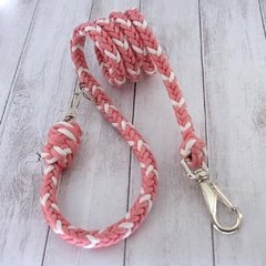 Guia Pet 4 - Vermelho listrado e branco 1,15m - comprar online