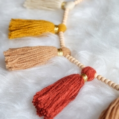 Varal Franjas, Tassel | 9 franjas | 1,10m | Fosco - comprar online