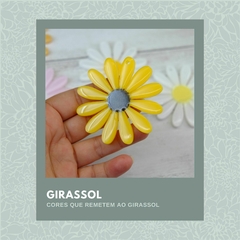 10 Chaveiros Margarida flor | Resina | girassol e gérberas - Coleira para Cachorros - Necessário, sim. Sem graça, não.