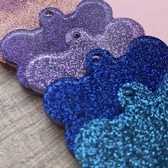 Tag Pet OSSO Glitter pó - Prontos para gravação - comprar online