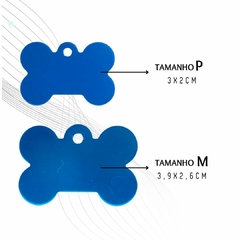 Plaquinha de identificação em Alumínio gravado à laser - comprar online