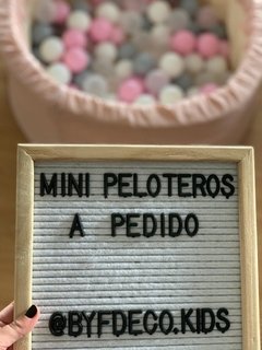 Mini Pelotero Rosa Viejo en internet