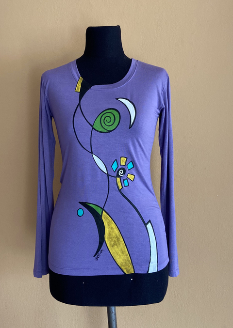 Remera Miró, mujer, manga larga