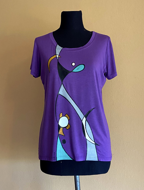 Remera Miró, mujer, manga corta.
