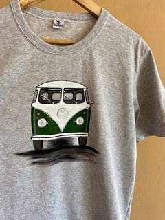 Remera kombi verde, hombre, manga corta. - comprar online