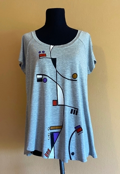 Remera equilibrio, mujer, manga corta. en internet