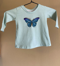 Remera mariposa, niño, manga larga. - comprar online