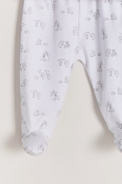 BATITA Y RANITA PLAYFUL GRIS UNISEX BABYCOTTONS - Clementina