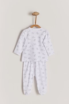 BATITA Y RANITA PLAYFUL GRIS UNISEX BABYCOTTONS - tienda online