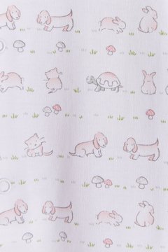 MANTA IN THE WOODS ROSA BABYCOTTONS - comprar online