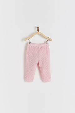 PANTALON SIDNEY PIMA WAFFLE ROSA BABYCOTTONS en internet