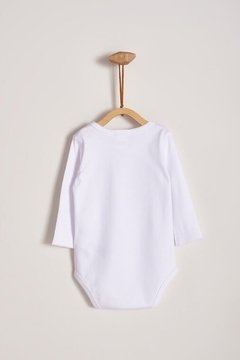 BODY M/LARGA LOGO BLANCO BABYCOTTONS en internet