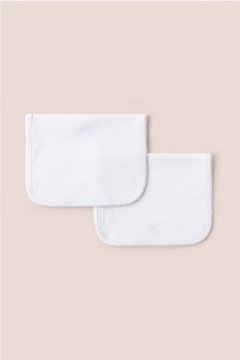 BABITA LOGO SET X2 BLANCO BABYCOTTONS