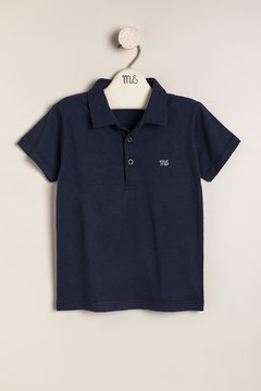 REMERA POLO AZUL MAGDALENA ESPOSITO