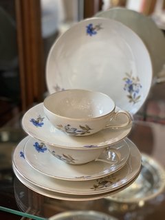 Serviço para chá e café em porcelana Bohemia “Royal Ivory”