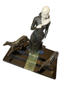 Grupo escultórico Art Déco - Menneville - comprar online