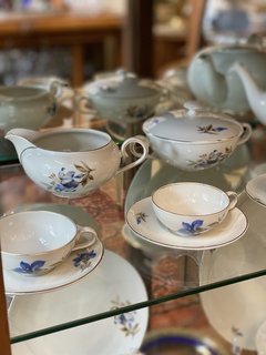 Serviço para chá e café em porcelana Bohemia “Royal Ivory” - Art Rarus Antiquário