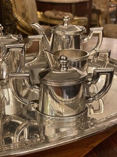 Conjunto para chá e café espessurado a prata Fracalanza - comprar online
