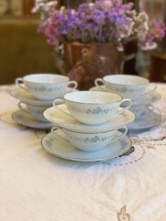 Conjunto de taças para consomê em porcelana japonesa - comprar online