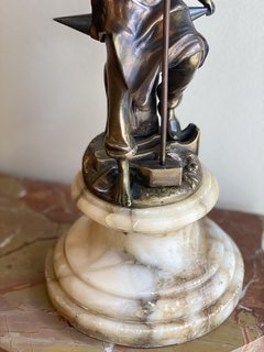 Escultura em bronze “O Ferreiro” - loja online