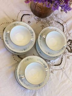 Conjunto de taças para consomê em porcelana japonesa - loja online