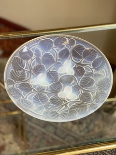 Centro de mesa francês em vidro opalescente - loja online