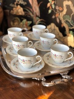 Conjunto de xícaras de chá em porcelana tcheca - comprar online