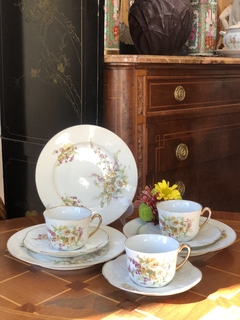 Trio de chá em porcelana Limoges na internet