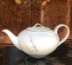 Bule de chá em porcelana alemã Hutschenreuther
