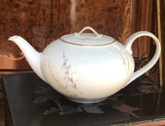 Bule de chá em porcelana alemã Hutschenreuther - Art Rarus Antiquário