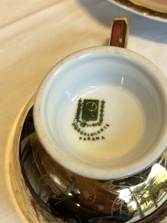 Xícara de chá com cena galante Porcelanarte - loja online