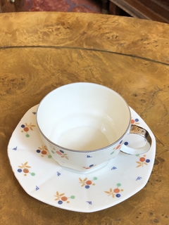 Conjunto de chá Art Deco em porcelana tcheca na internet