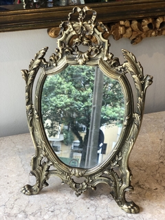 Espelho de mesa em bronze na internet