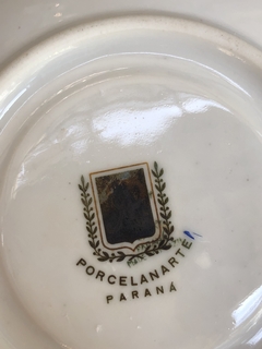 Xícara de café Porcelanarte azul