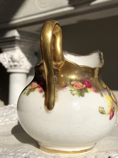 Leiteira em porcelana inglesa - Art Rarus Antiquário