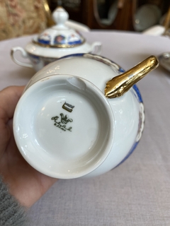 Conjunto de chá porcelana Real - Art Rarus Antiquário