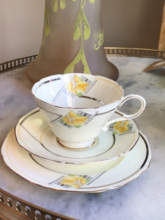 Trio para chá Art Deco Paragon - comprar online