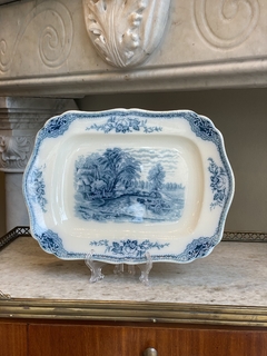 Travessa em porcelana inglesa - Art Rarus Antiquário