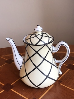 Trio de café em porcelana Vista Alegre Art Deco na internet