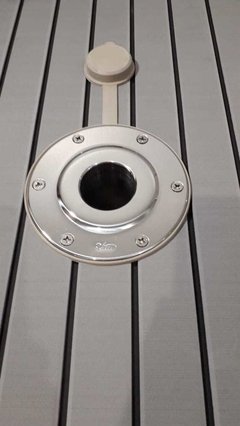 Base Flange Inox 2" (50mm) Externo 150mm