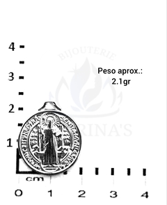 Dijes de Fundición Níquel Brillante "II" - Marinas Bijouterie