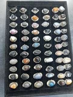 Anillos de Alpaca con Piedras - Marinas Bijouterie