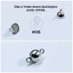 Dijes Imán de Acero - comprar online