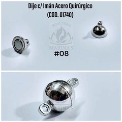 Dijes Imán de Acero - Marinas Bijouterie